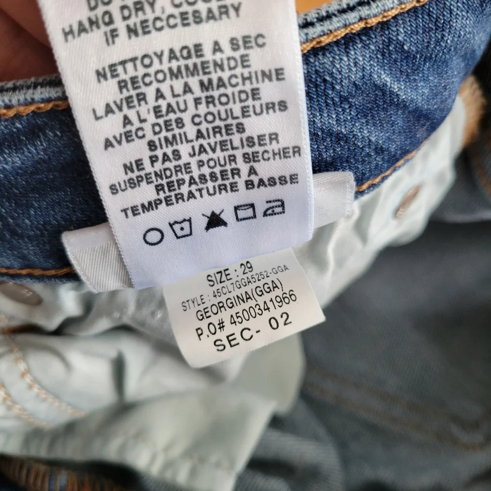NWOT Joe's Jeans The Icon Mid Rise Skinny Georgina Eco Friendly Denim Jea…